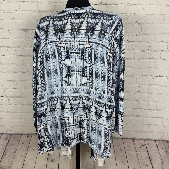 Lane Bryant Plus Size Open Front Cardigan Abstract Print Size 18/20 - Picture 5 of 6